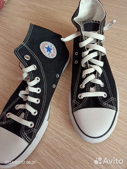 Converse высокие кеды 43