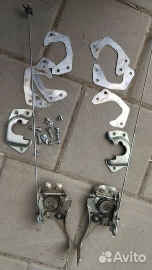 Дверные замки в сборе. Нива 2121