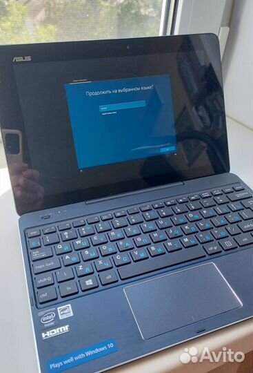 Ноутбук asus transformer T100CHI