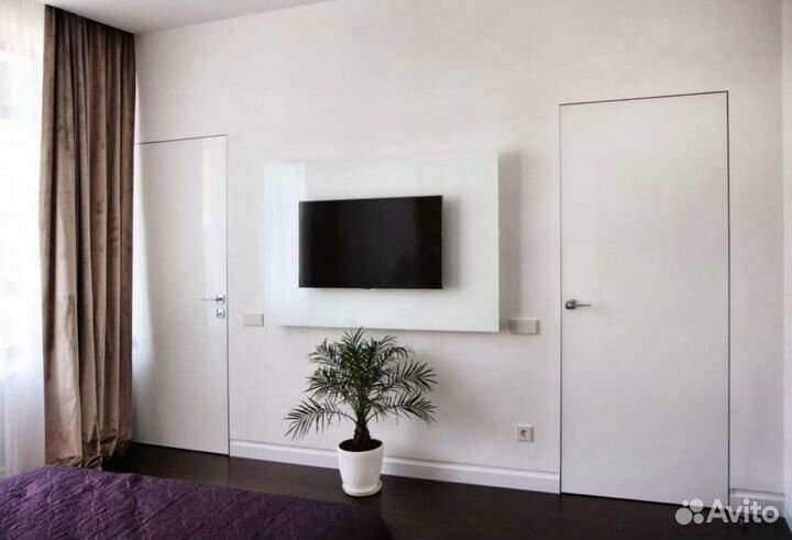 Скрытая дверь под покраску и отделку