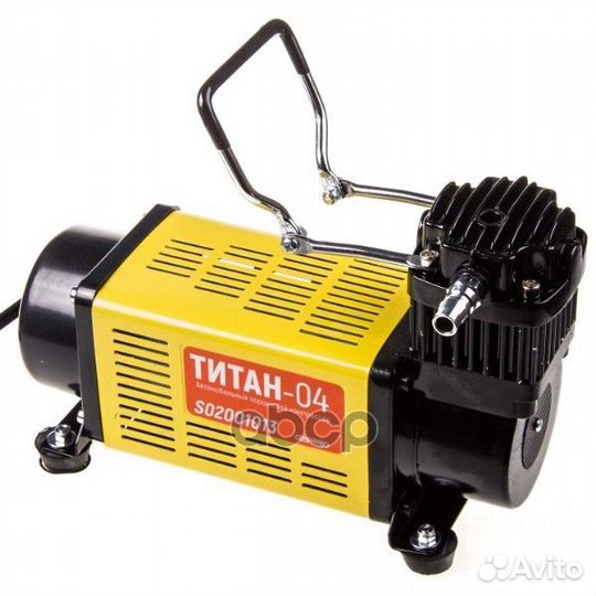 Компрессор металлический 100л/мин, 12В, до 10атм