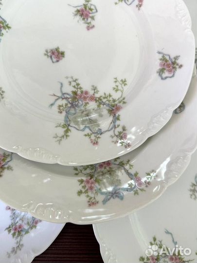 Антикварные тарелки Limages Франция