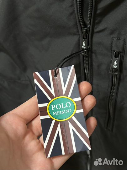 Лёгкая куртка ветровка Polo Ralph Lauren мужская