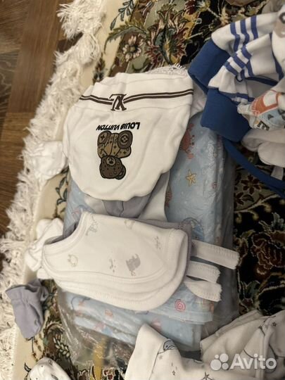 Детские вещи пакетом с рождения до 2 месяцев