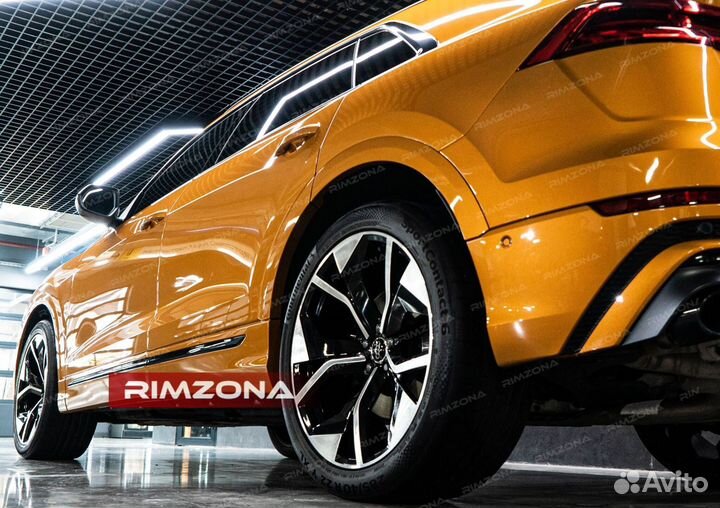 Кованые диски R22 на Audi RS7