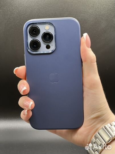 Кожаный чехол на Leather Case iPhone 14 14PRO MAX