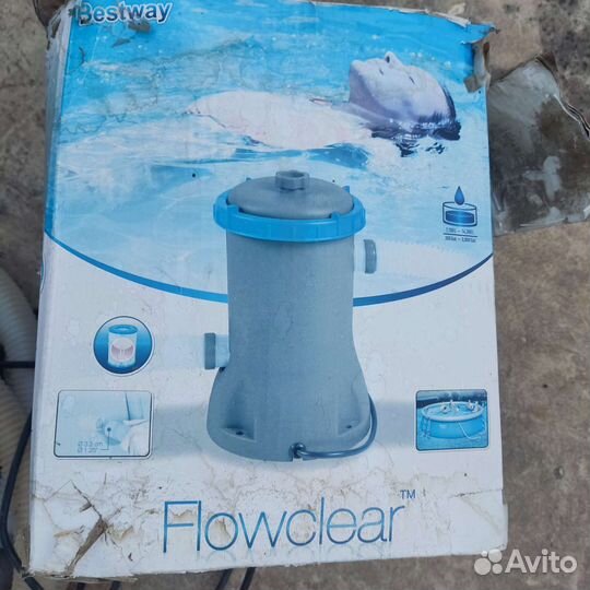 Фильтр насос для бассейна бу