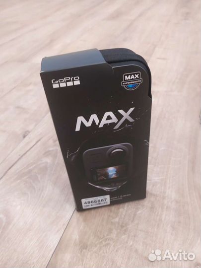 Gopro max 360, новая
