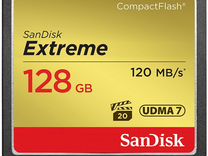 Карта памяти SanDisk CompactFlash Extreme (120/60M