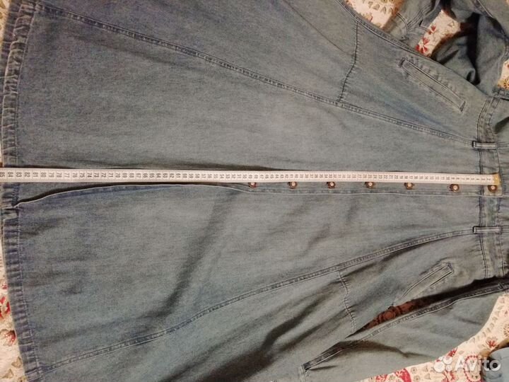 Джинсовое платье