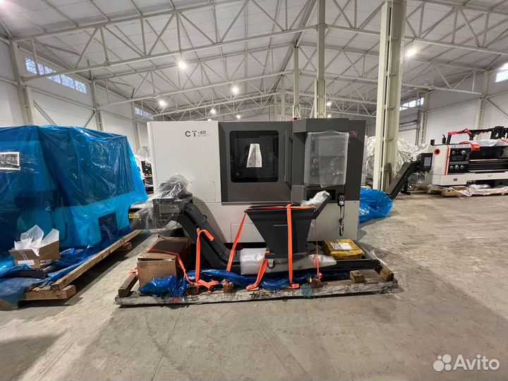 Станок токарный с чпу CT40