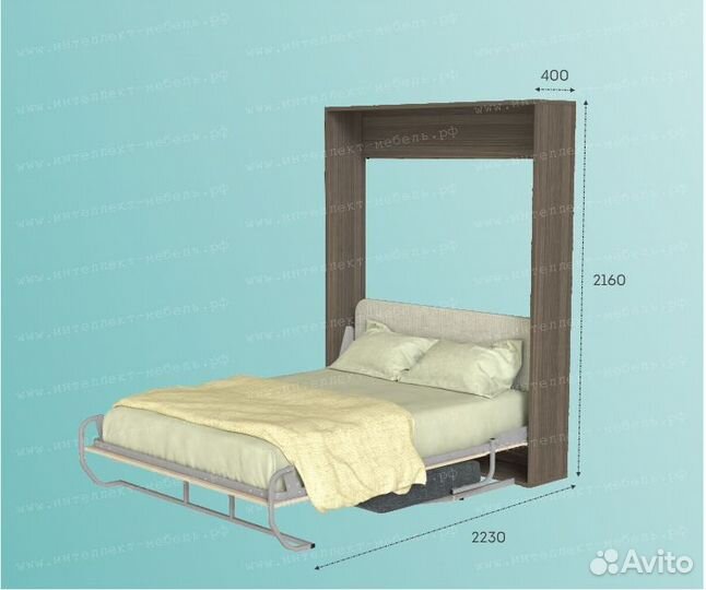 Механизм шкаф кровать с диваном (софой) 900*2000