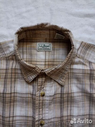 L.L.Bean рубашка мужская L-XL