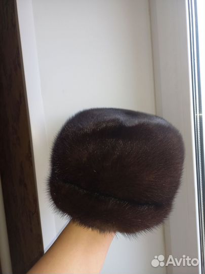 Меховая мужская кепка