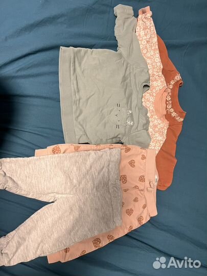 Детские вещи пакетом на девочку 68