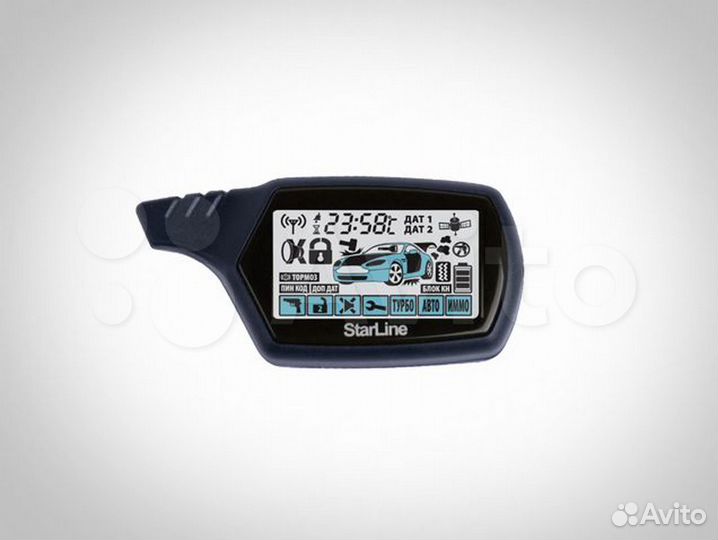 Брелок сигнализации ж/к StarLine A91 с дисплеем