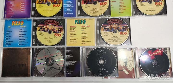 CD & DVD диски kiss