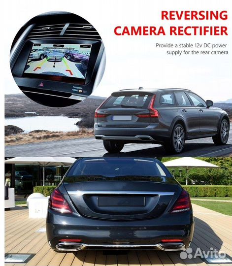 Фильтр камеры заднего вида. От Помех и от Ряби