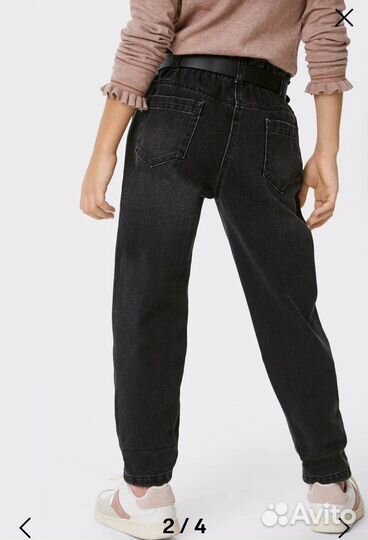 Джинсы C&A,р.152 для девочки