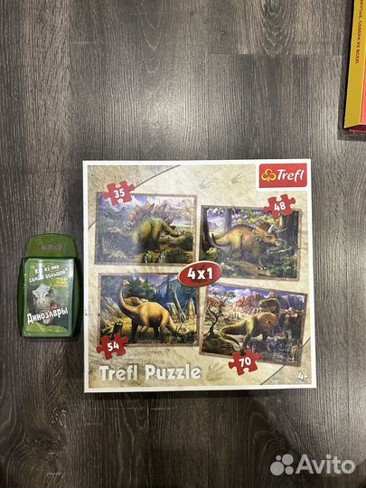 Пазлы динозавры