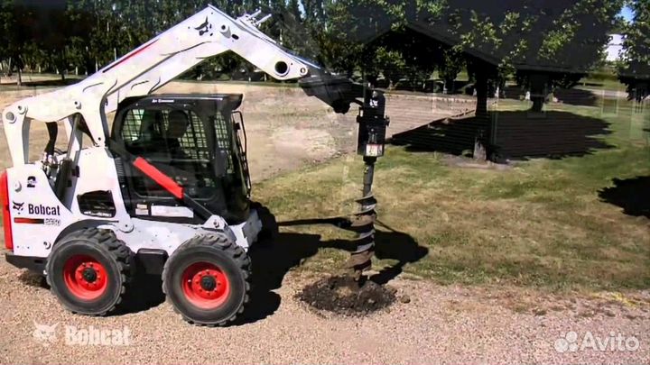 Работы погрузчиком Bobcat бобкэт бобкат бобкет