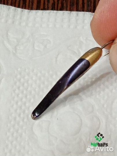 Зимние блесна ручной работы. (33мм 4 гр.) - 5шт