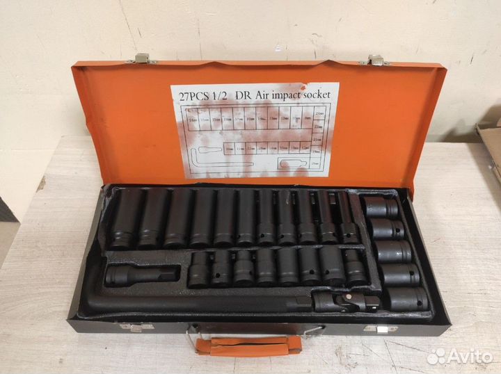 Набор ударных головок 8 - 32мм