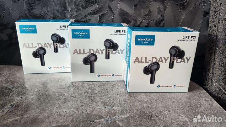 Беспроводные наушники Anker Soundcore life P2i