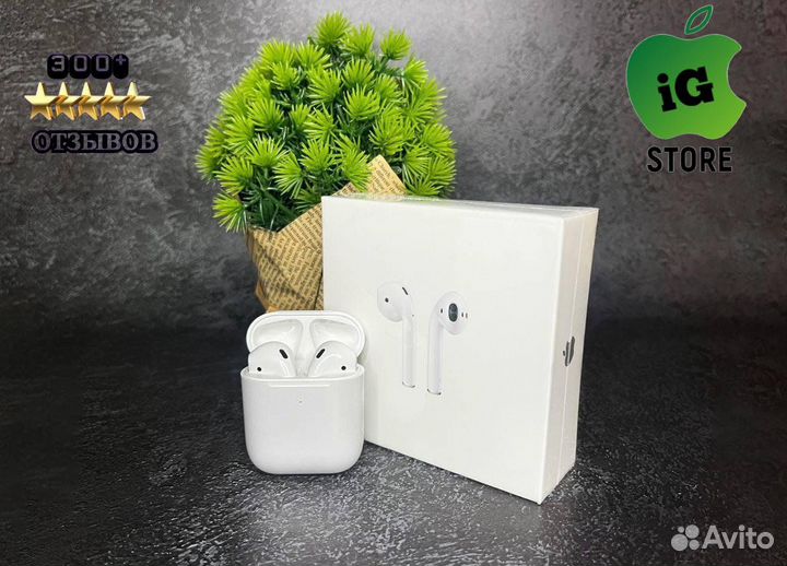 Аirpods 2 новые 1:1
