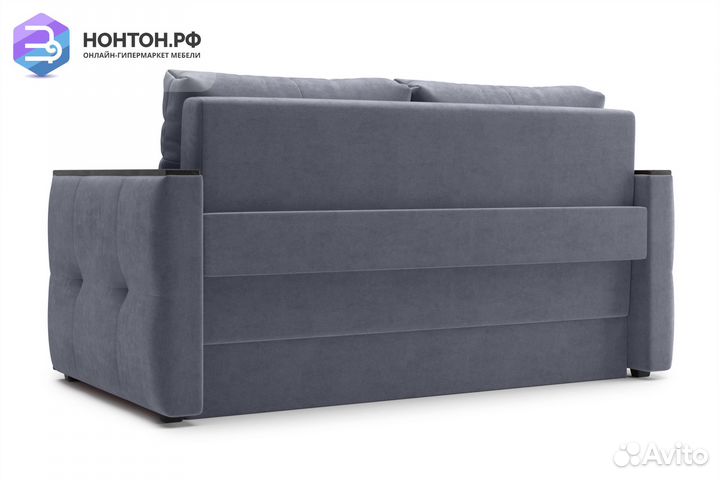 Диван еврокнижка Инсайд темно-серый