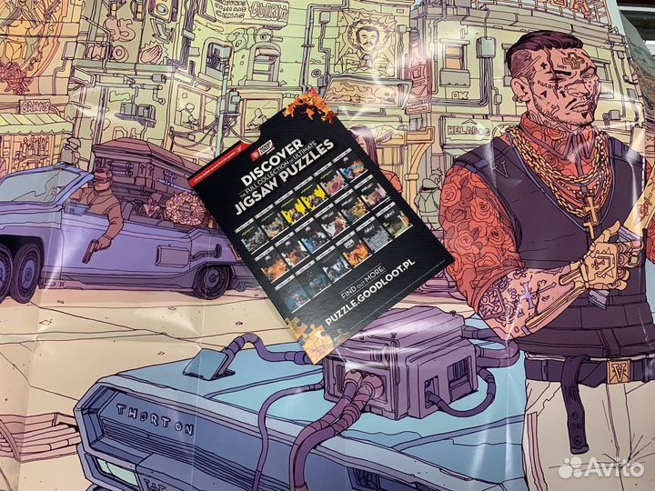 Пазлы Cyberpunk 2077 Valentinose