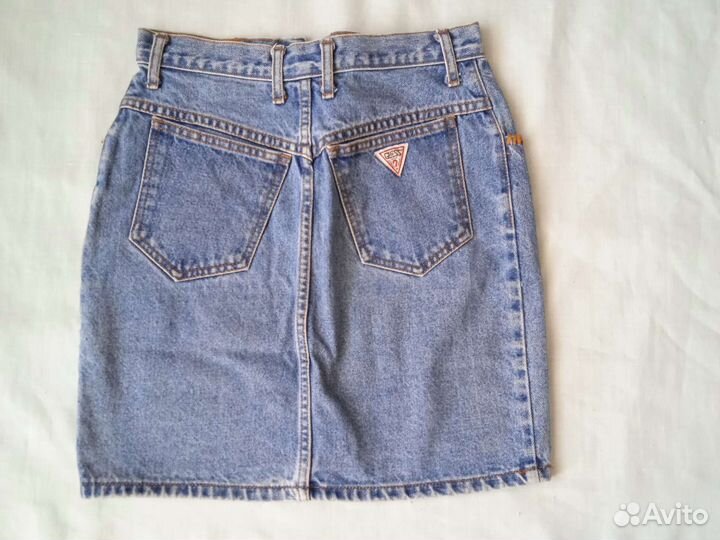 Джинсовая юбка длинная короткая levi strauss
