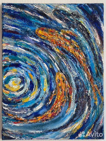 Картина рыбы