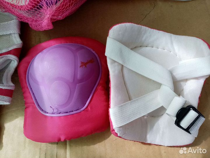 Роликовые коньки детские с защитой