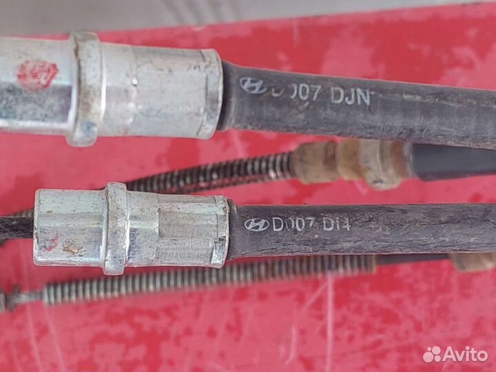 Троса ручного тормоза Hyundai Accent