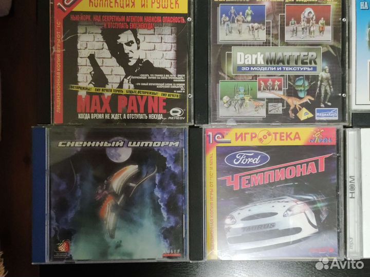 Компьютерные диски CD разные все