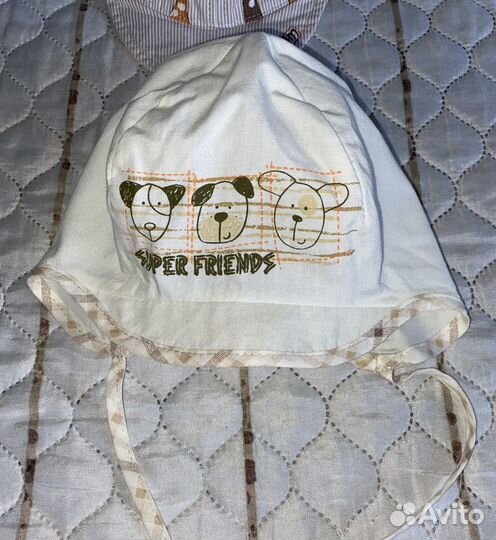 Шапочка/кепка для новорожденного мальчика