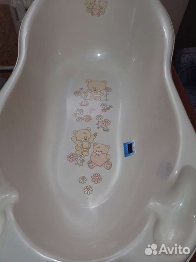 Ванночка Tega baby 102см с термометром