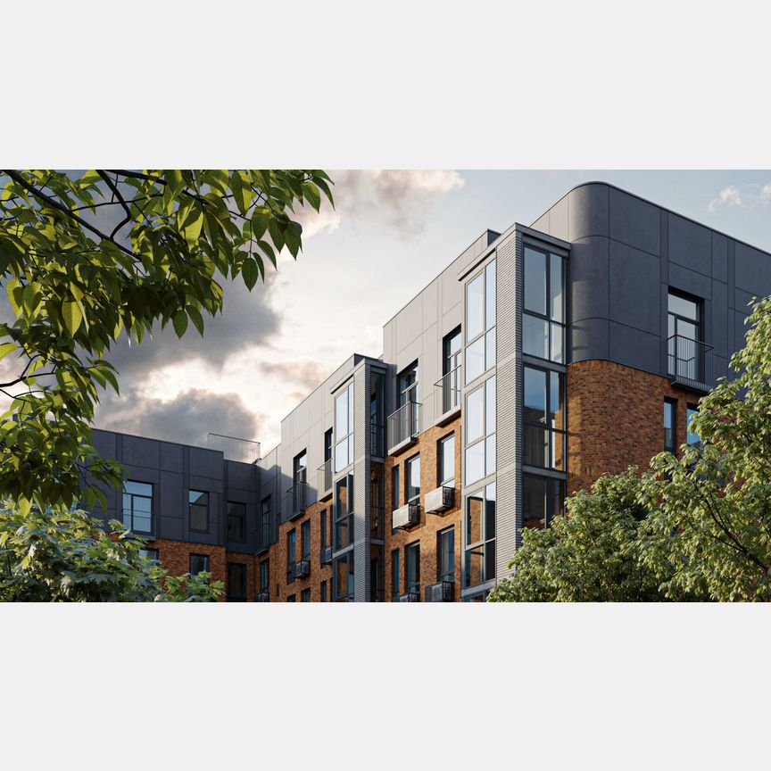 2-к. квартира, 71,6 м², 3/6 эт.