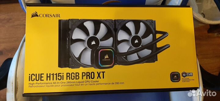 Жидкостная система охлаждения Corsair iCUE H115i R