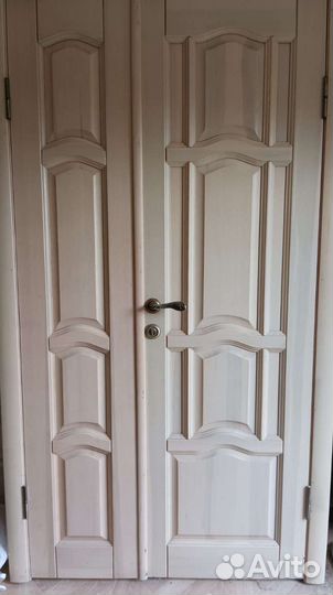 Дверь входная деревянная бу