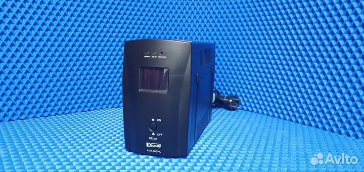 Стабилизатор EXcomp AVR-800VA LCD(Т7014)