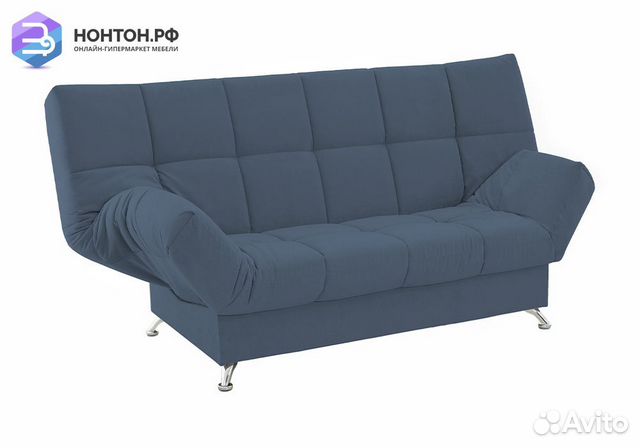 Диван клик-кляк Палермо темно-синий