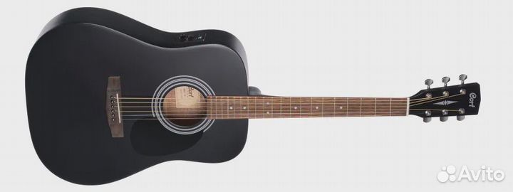 Электро-акустическая гитара Cort AD810E-BKS