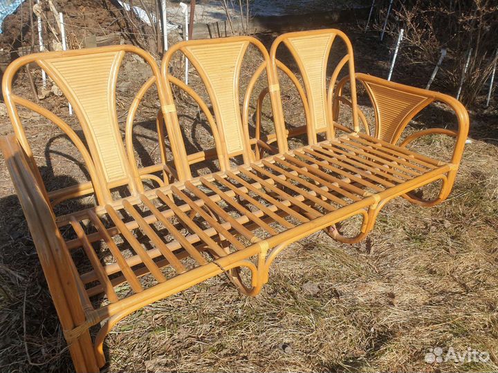 Ротанговый диван