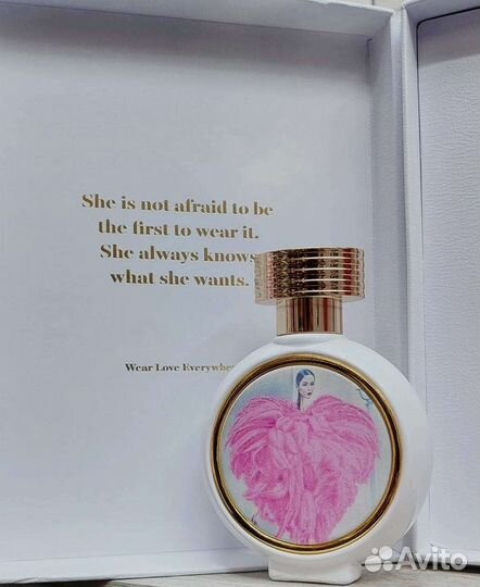 Парфюмерная водаhfc wear love everywhere
