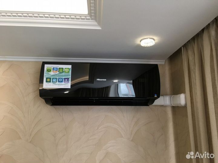 Сплит система с установкой