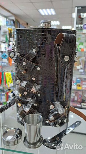 Суперфляга со складными стаканами