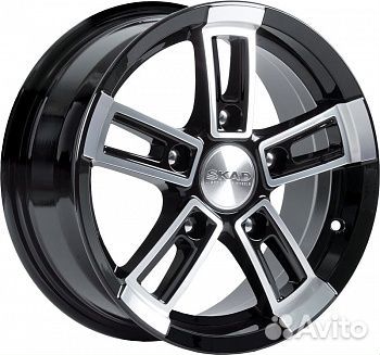 R18 6x139,7 8J ET30 D67,1 Скад Тор Черный барxат