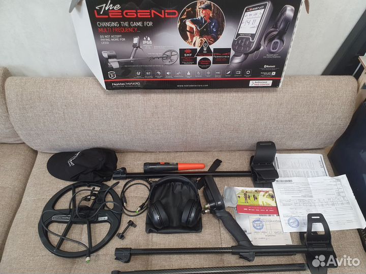 Металлоискатель nokta makro legend штанги карбон